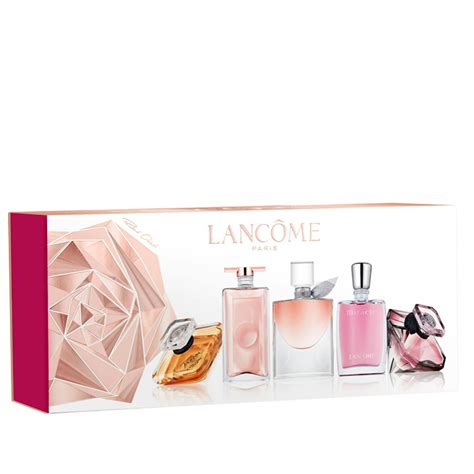 lancome mini perfume set|lancome miniature fragrance gift set.